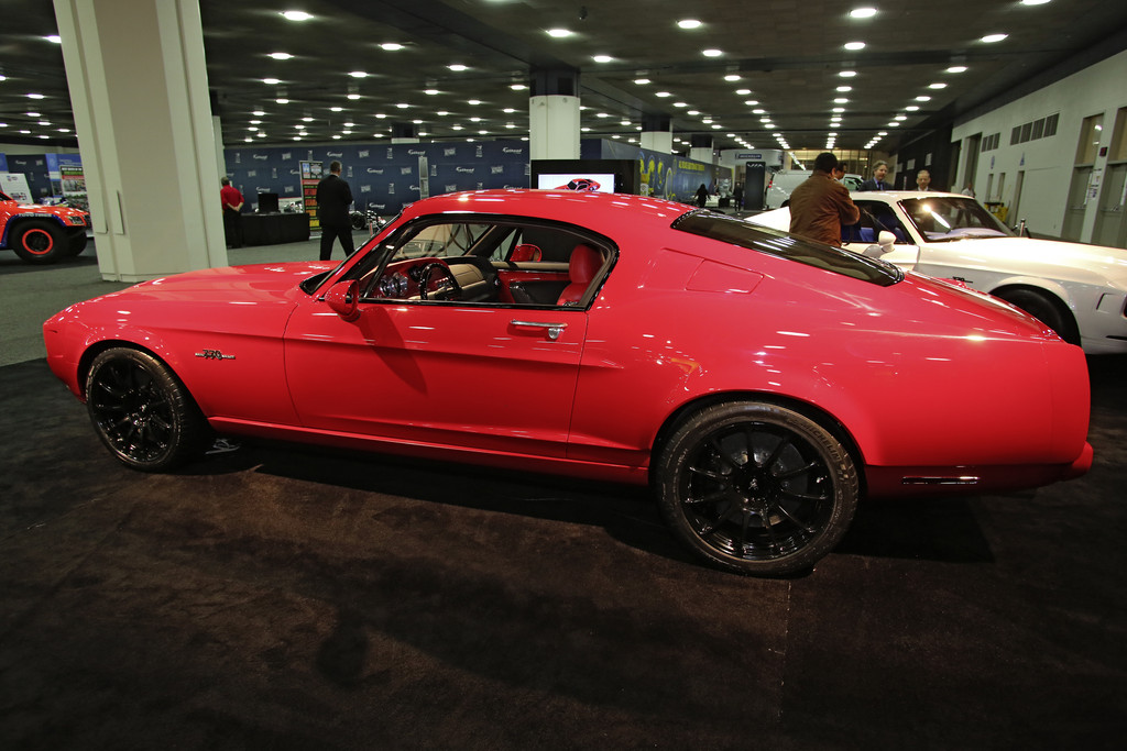Detroit 2014: Man mische ein paar Muscle Cars