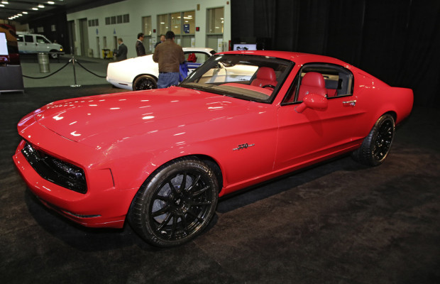 Detroit 2014: Man mische ein paar Muscle Cars