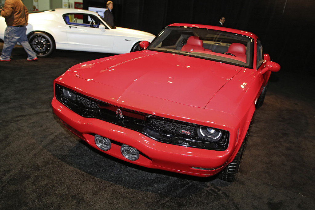 Detroit 2014: Man mische ein paar Muscle Cars