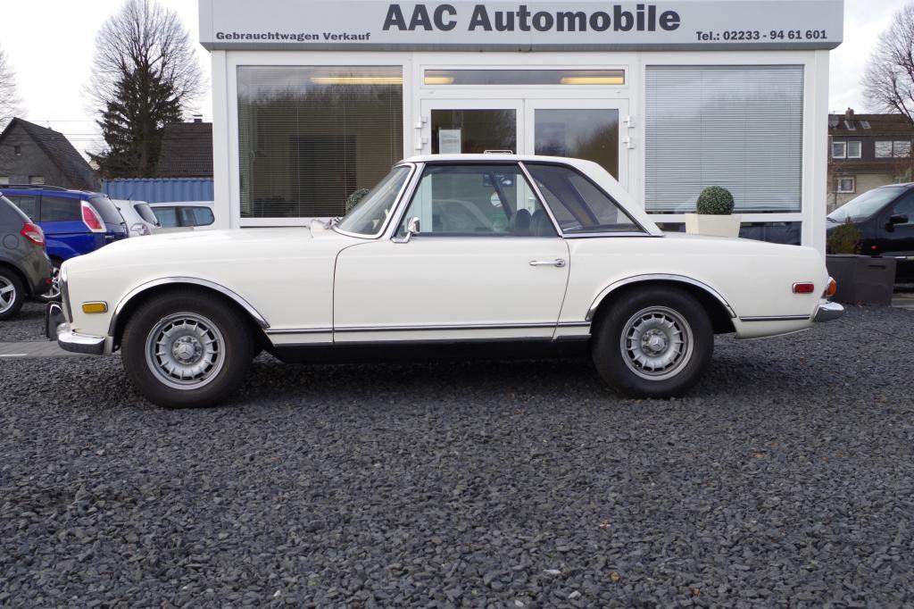 Exakt 20.950 Mark waren im Frühjahr 1968 für einen 280 SL zu überweisen