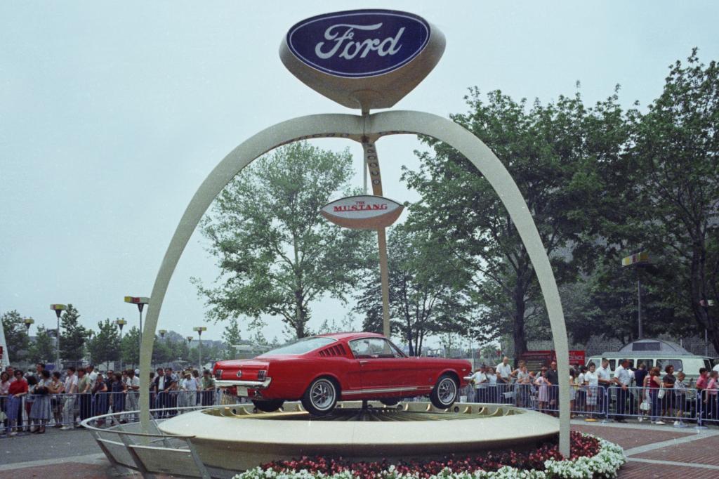 Ford Mustang-Premiere, New York Weltausstellung 1964