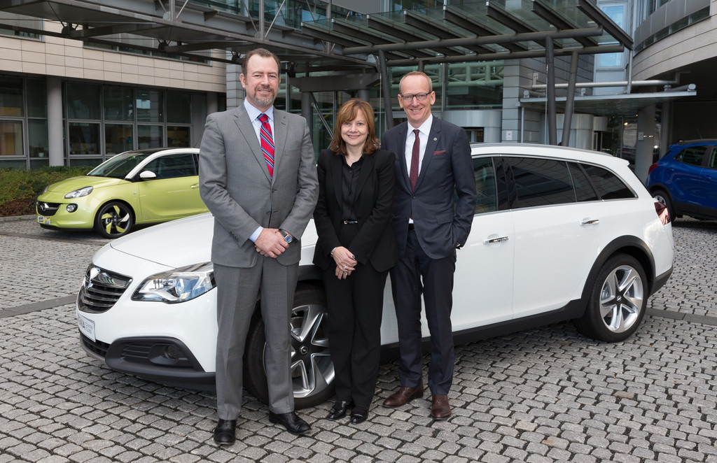 GM-Chefin besuchte als erstes Opel