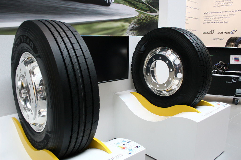 Goodyear ersetzt beschädigte Busreifen