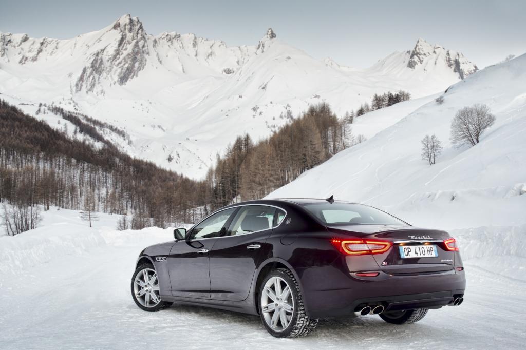Maserati Ghibli und Quattroporte S Q4 - Zackig durch den Schnee