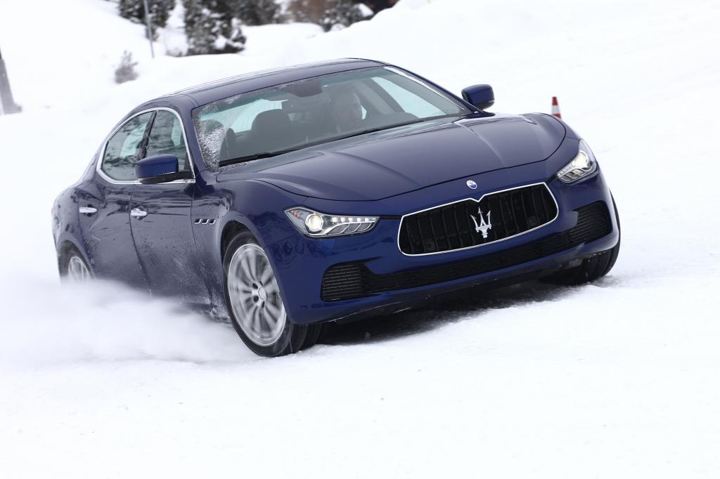 Maserati Ghibli und Quattroporte S Q4 - Zackig durch den Schnee