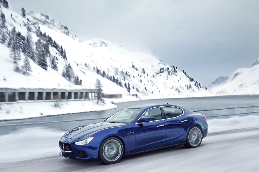 Maserati Ghibli und Quattroporte S Q4 - Zackig durch den Schnee