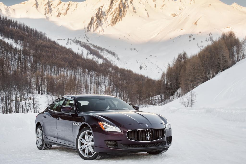 Maserati Ghibli und Quattroporte S Q4 - Zackig durch den Schnee