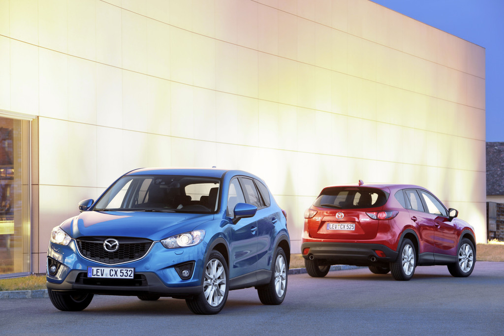 Mazda steigert sich auf fast 45 000 Neuzulassungen