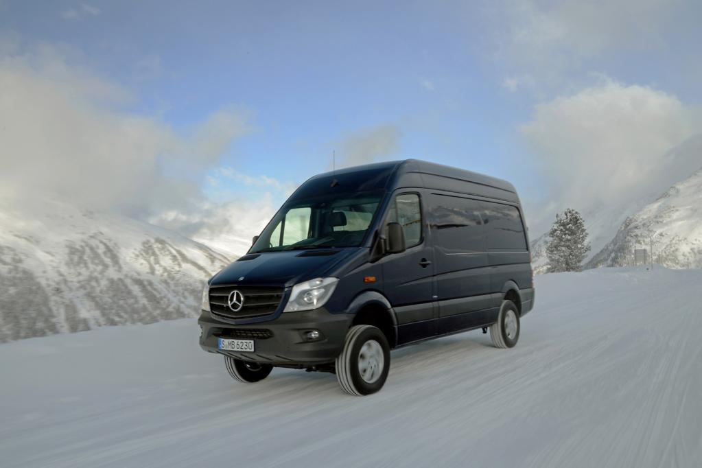 Mercedes Sprinter 4x4: Für spezielle Fälle