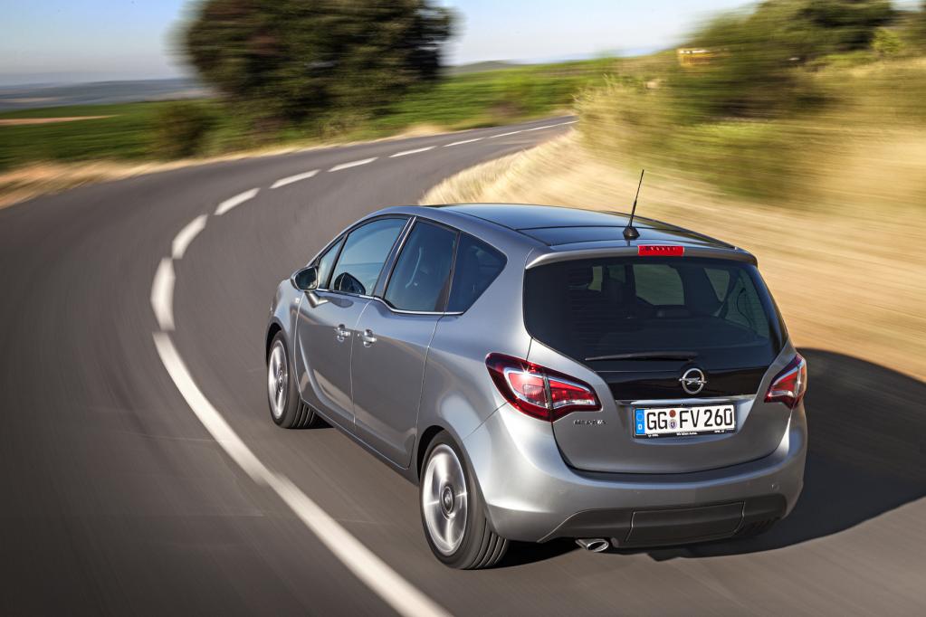 Niedrigere Preise und bessere Motoren für den Opel Meriva