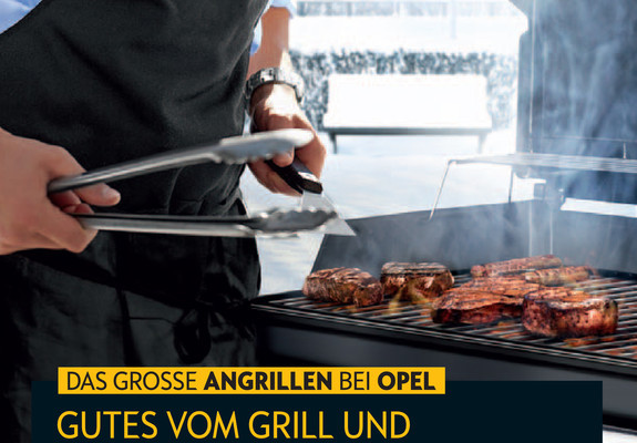 Opel grillt mit Neuheiten an