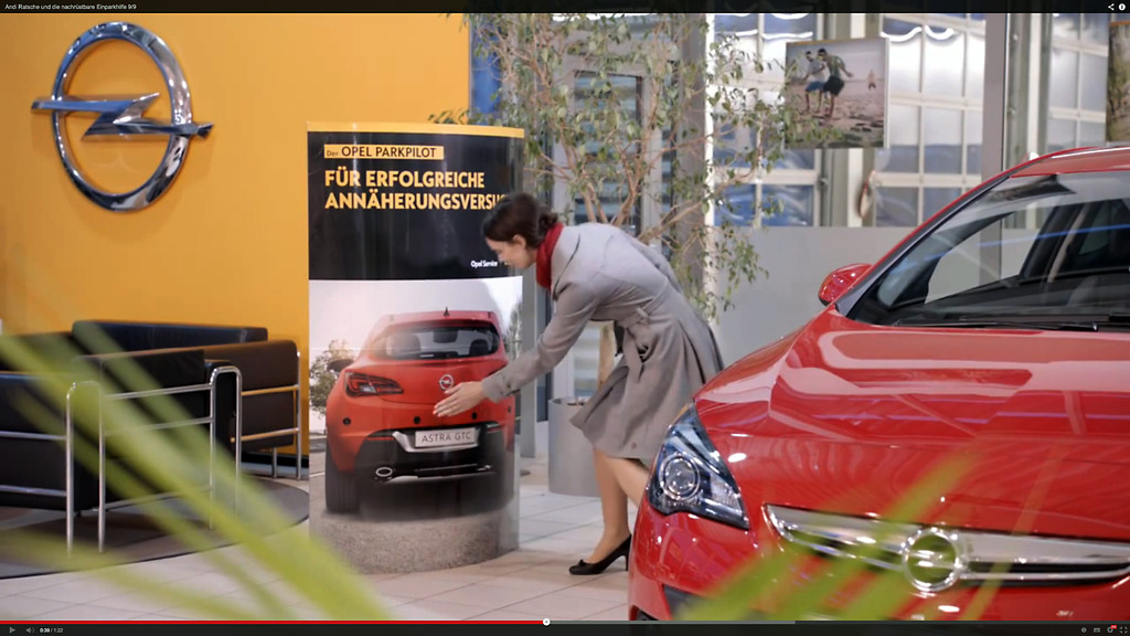 Original-Opel-Service in kultigen Videoclips
