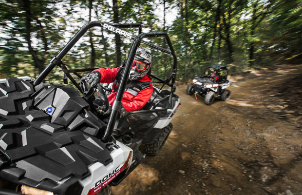 Polaris mixt ATV und SSV