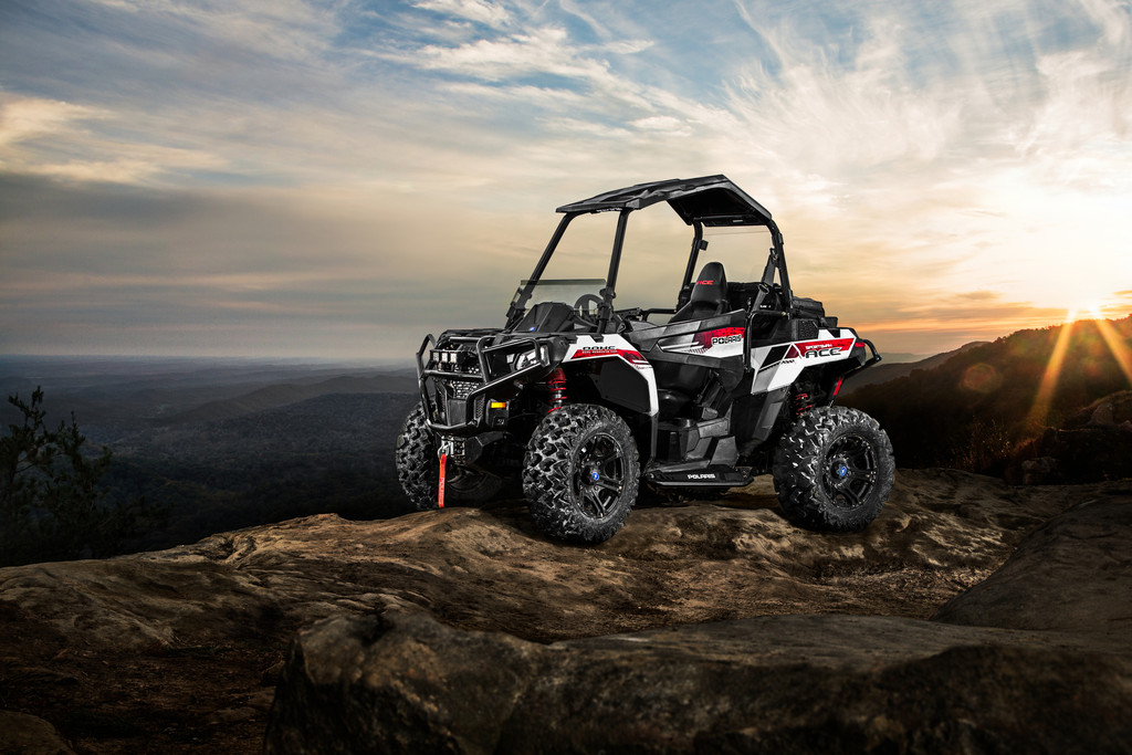 Polaris mixt ATV und SSV