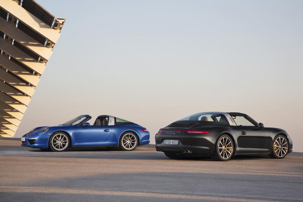 Porsche Targa mit modernstem Dachkomfort
