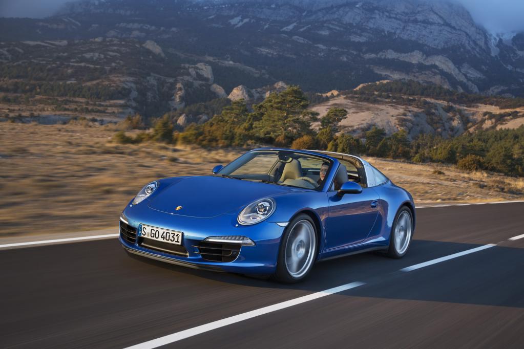 Porsche Targa mit modernstem Dachkomfort