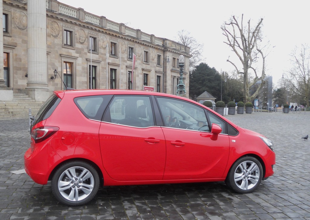 Pressepräsentation Opel Meriva: Sparsam und leise unterwegs