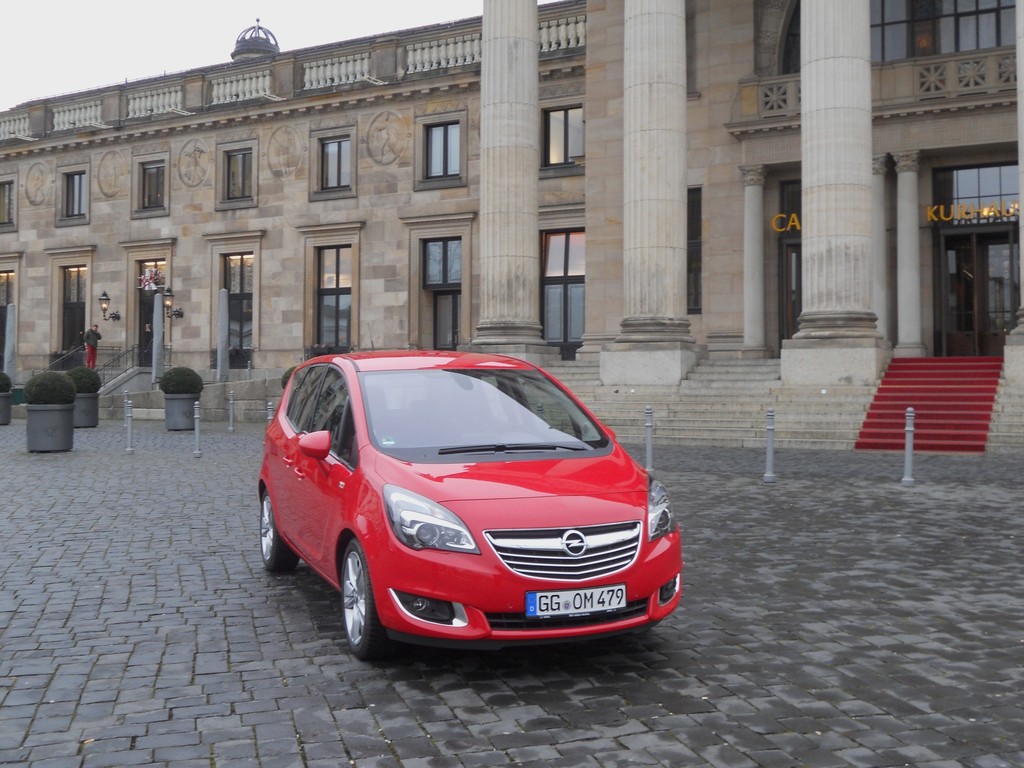 Pressepräsentation Opel Meriva: Sparsam und leise unterwegs
