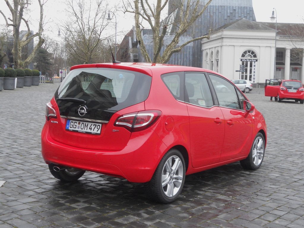 Pressepräsentation Opel Meriva: Sparsam und leise unterwegs