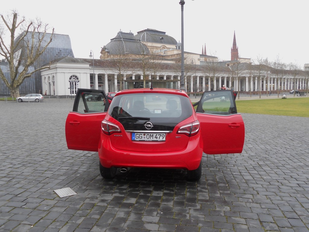 Pressepräsentation Opel Meriva: Sparsam und leise unterwegs