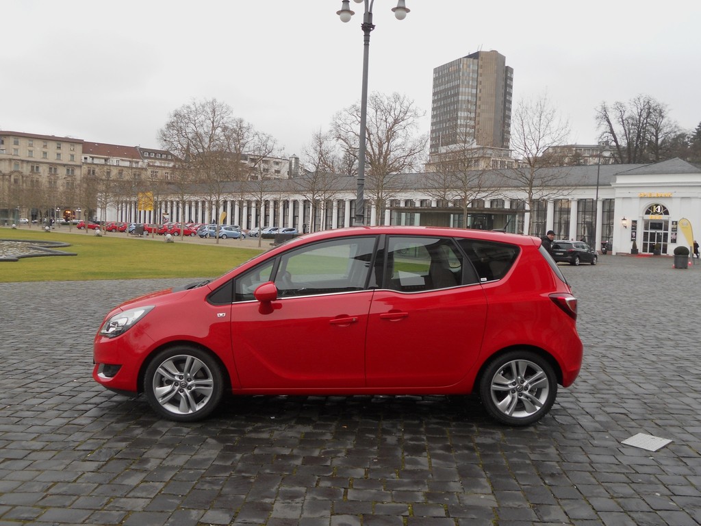 Pressepräsentation Opel Meriva: Sparsam und leise unterwegs