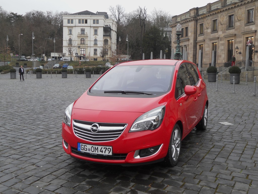 Pressepräsentation Opel Meriva: Sparsam und leise unterwegs