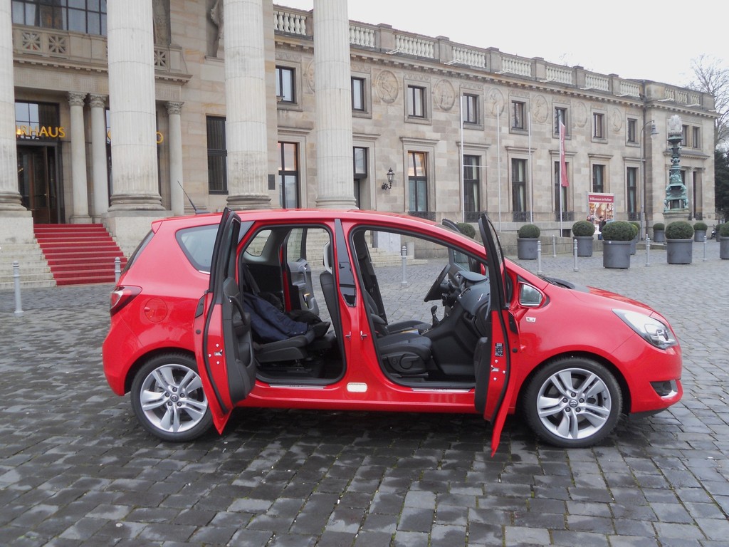 Pressepräsentation Opel Meriva: Sparsam und leise unterwegs