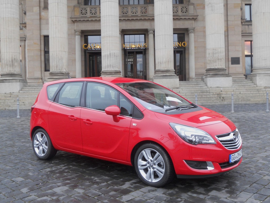 Pressepräsentation Opel Meriva: Sparsam und leise unterwegs