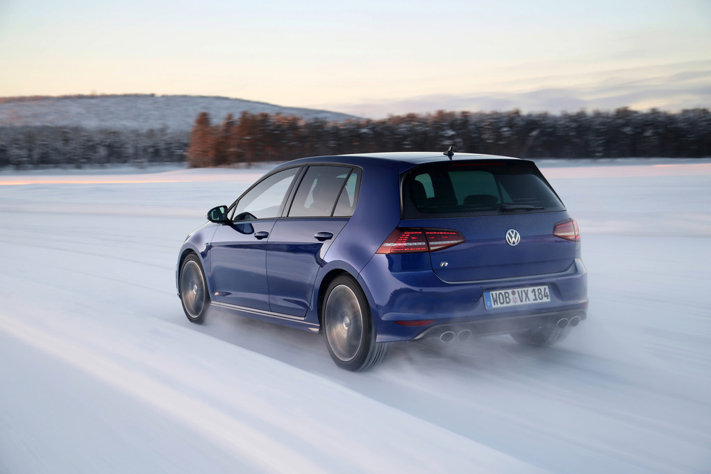 Pressepräsentation Volkswagen Golf R: Darf’s ein bisschen quer sein?
