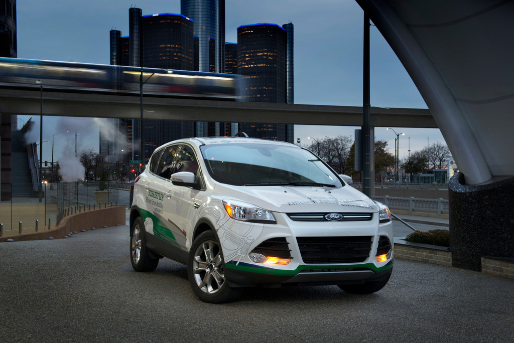 Schaeffler-Demonstratorfahrzeug Efficient Future Mobility North America.