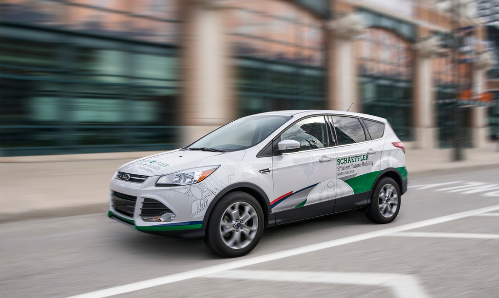 Schaeffler-Demonstratorfahrzeug Efficient Future Mobility North America.