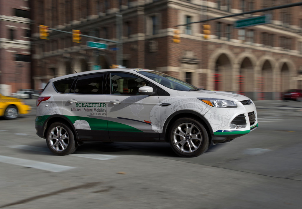Schaeffler-Demonstratorfahrzeug Efficient Future Mobility North America.