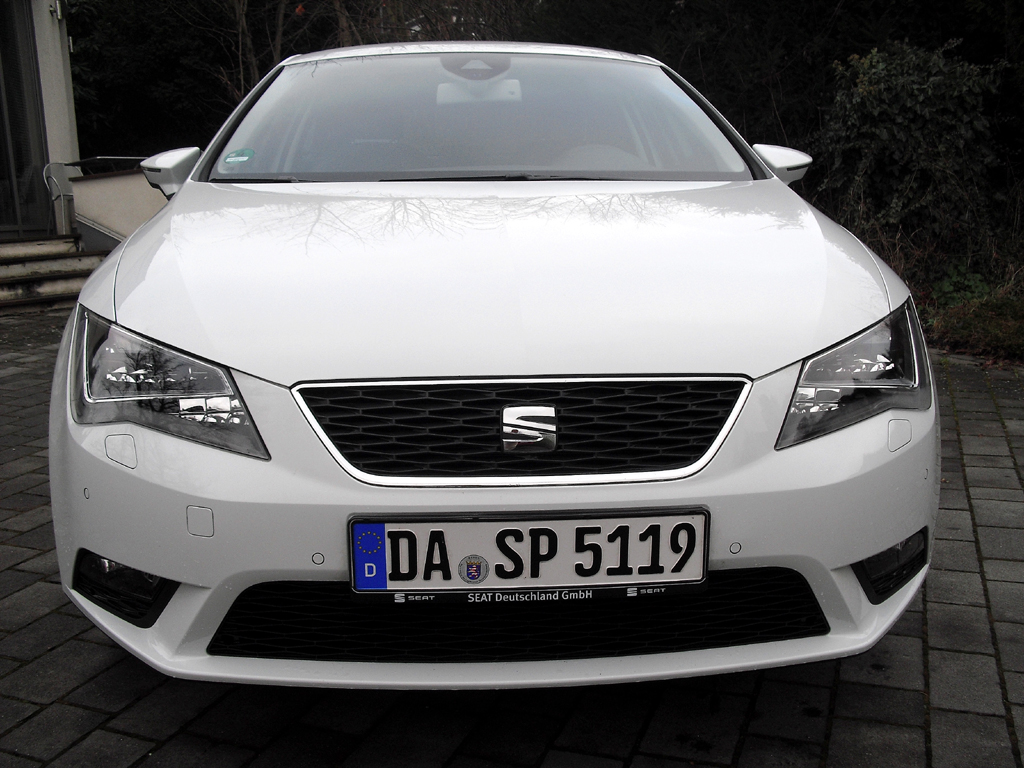 Seat León SC: Blick auf die Frontpartie. 