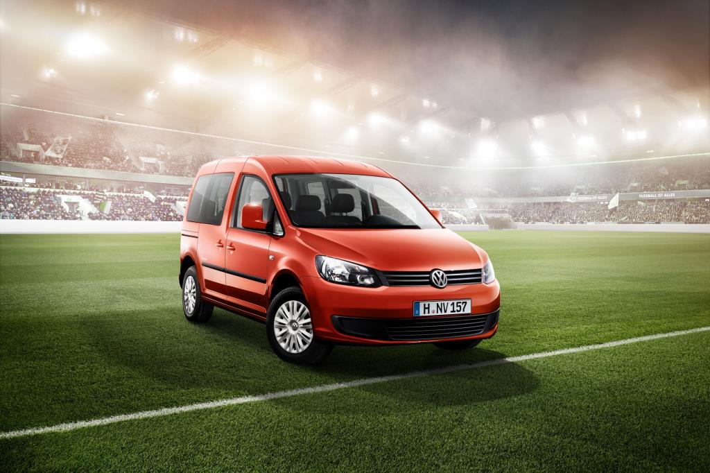 Sondermodell VW Caddy Soccer - Nutzfahrzeug mit Torprämie