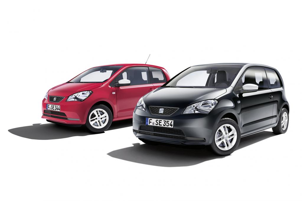 Sondermodelle des Seat Mii mit erweiterter Ausstattung