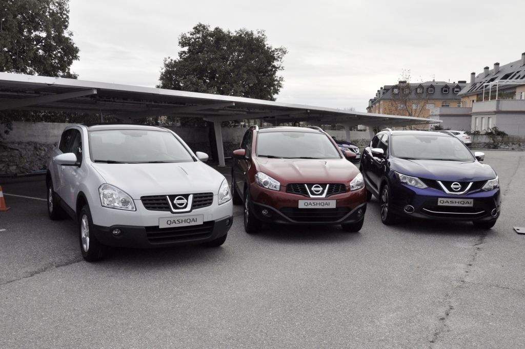 Test Nissan Qashqai – Treffen der Genrationen