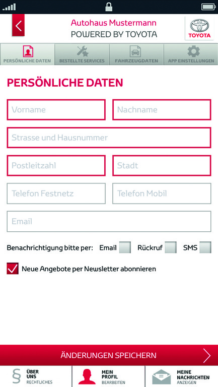 Toyota-App erleichtert Service