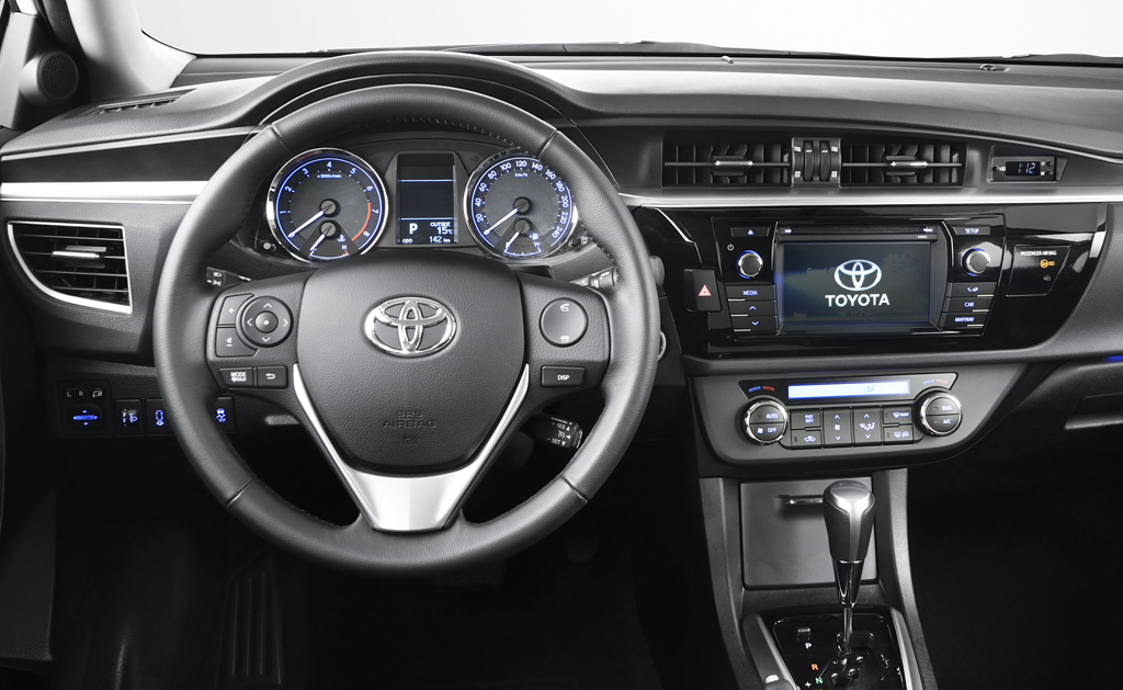 Toyota Corolla: Blick ins Cockit. 