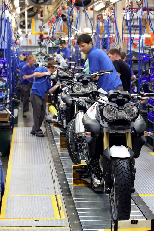 Triumph fährt Zulassungsrekord ein