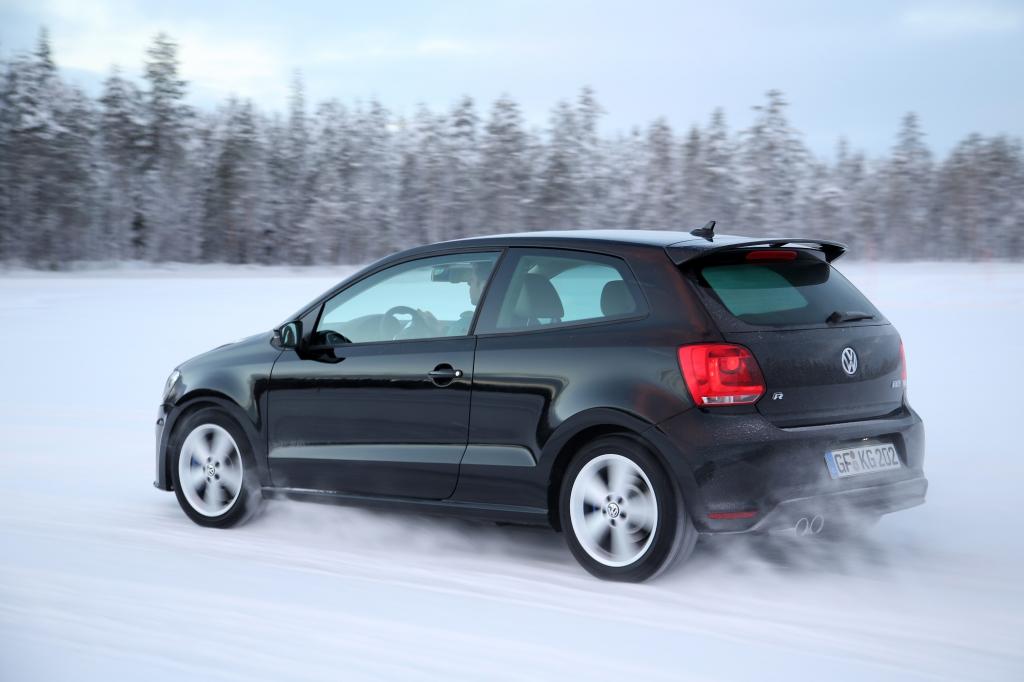 Wintererpsobung des VW Polo R.