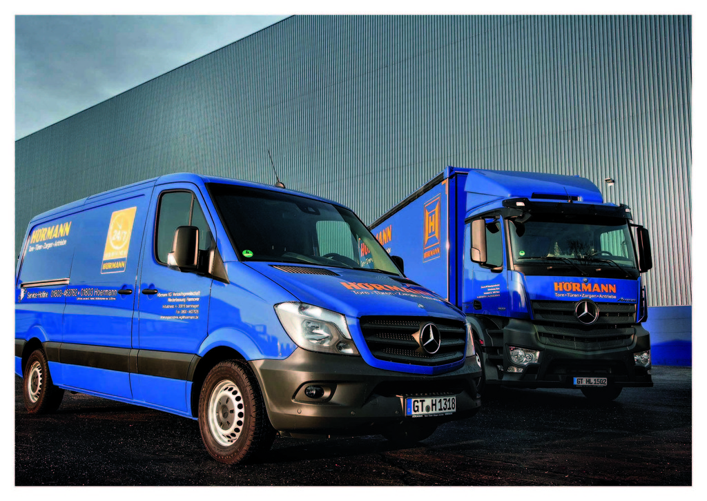 180ster Mercedes-Benz Transporter für Hörmann
