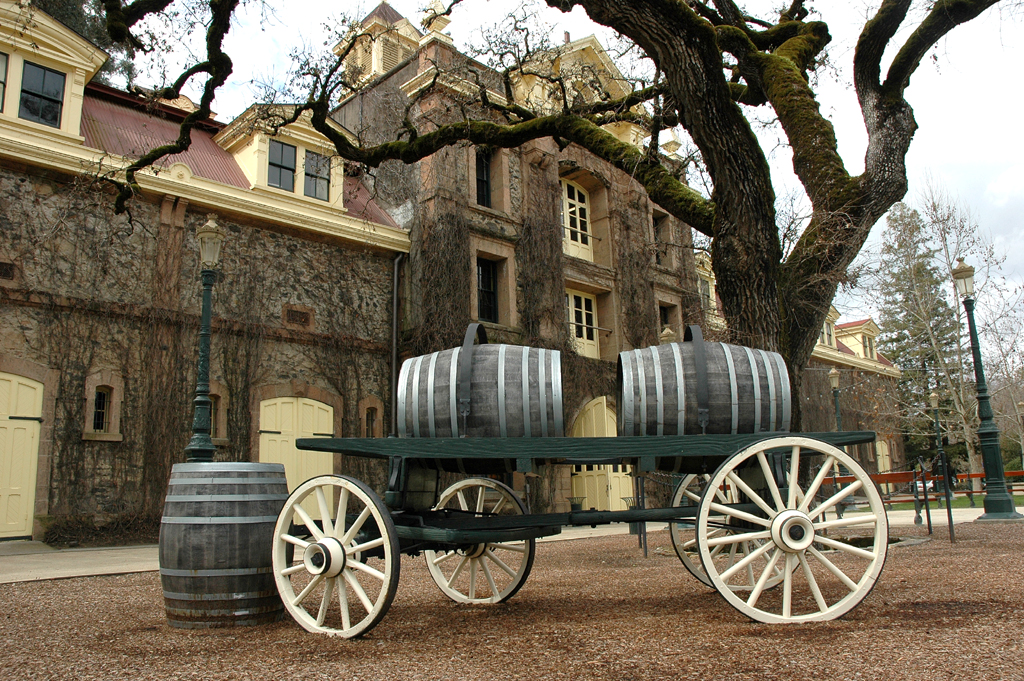 Auf dem Weingut von Star-Regisseur Coppola in Rutherford ... 