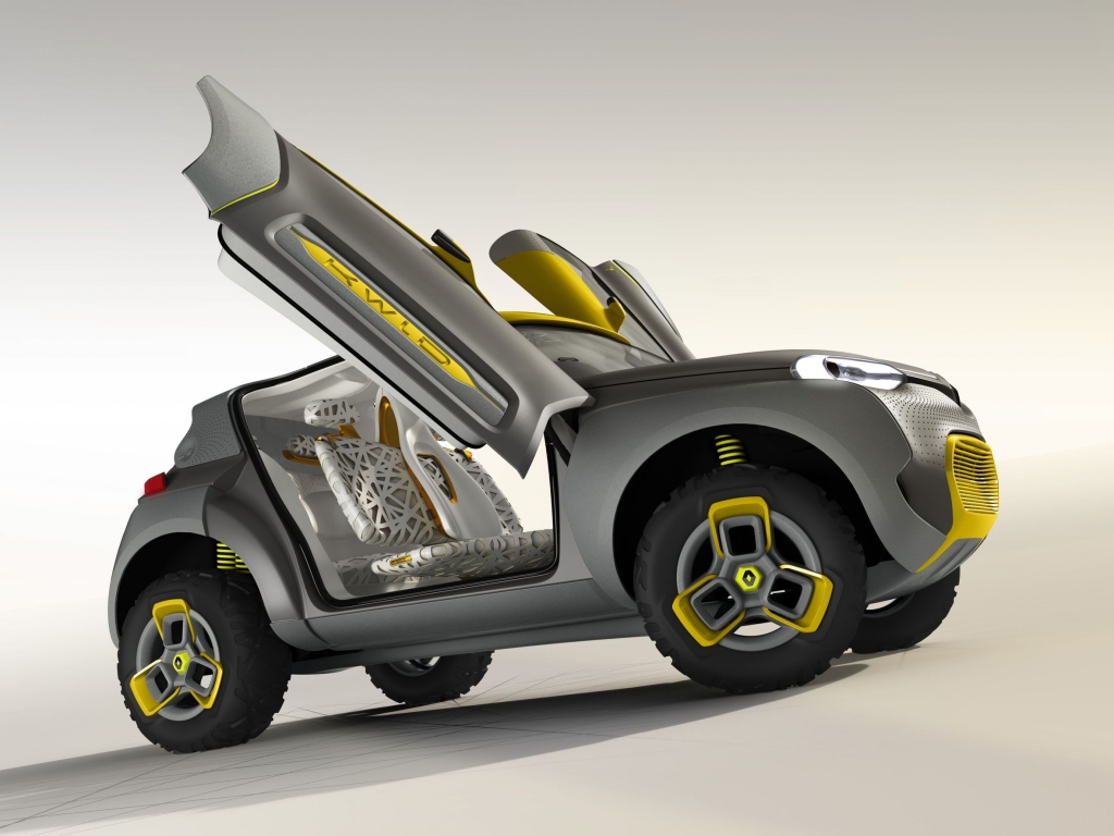 Auto Expo 2014: Renault Kwid schickt Flugroboter voraus