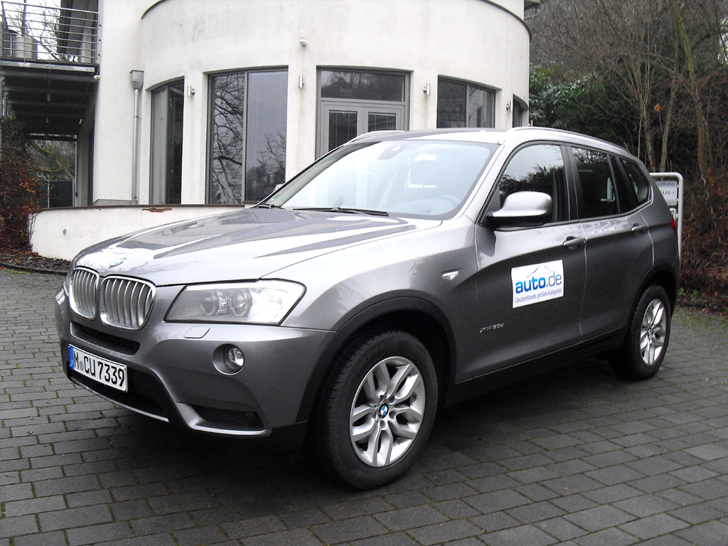 BMW X3, hier als zweitstärkster Diesel mit 190/258 kW/PS. 