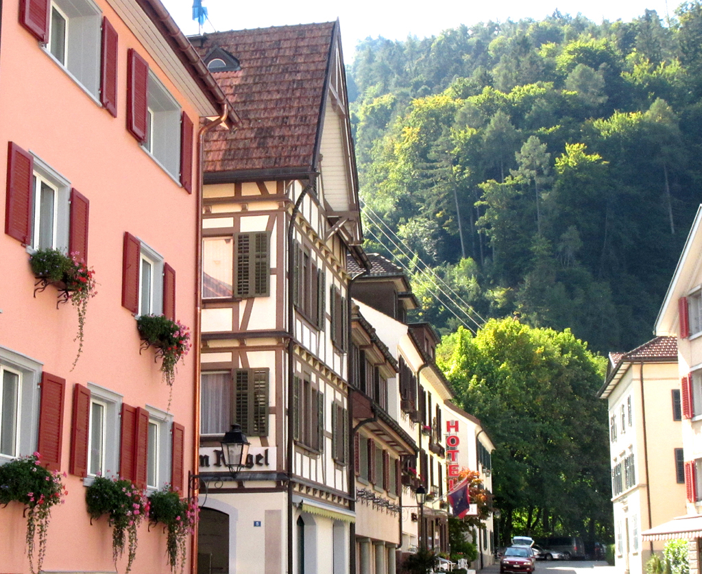 Bad Ragaz im Kanton St. Gallen gilt zugleich als Tor zum Bündnerland.