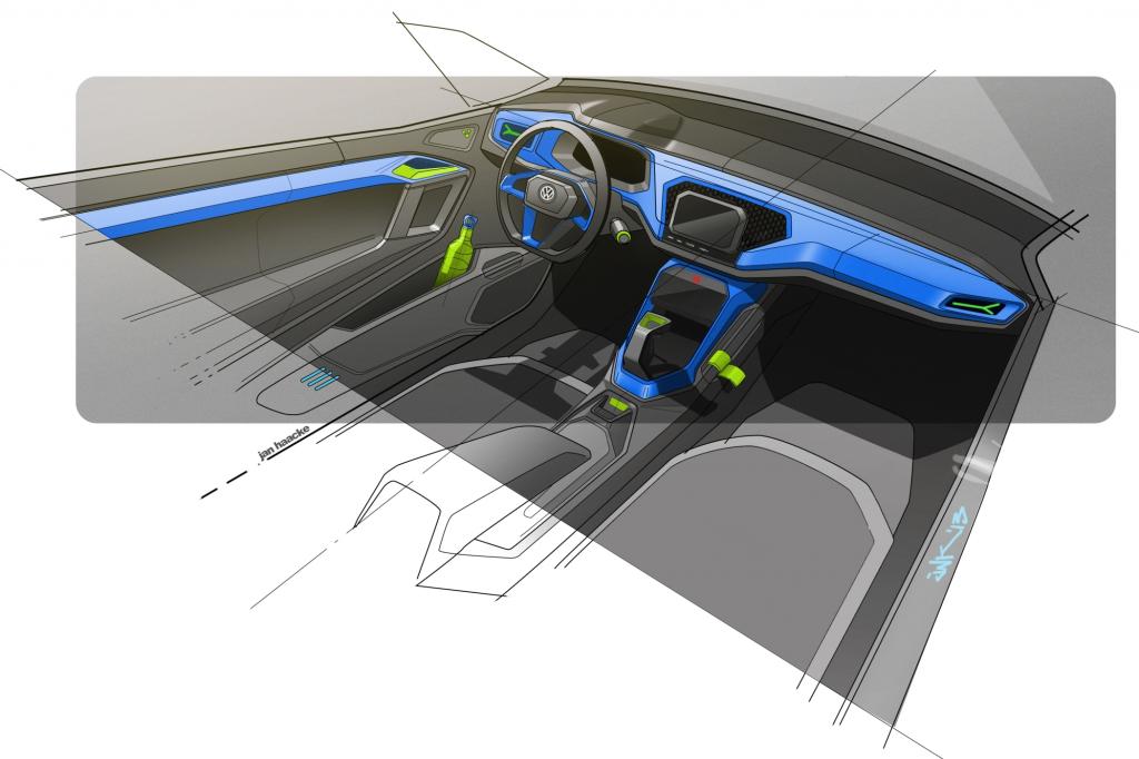 Bedienung, Statusanzeigen und Klimafunktionen an Bord des T-Roc erfolgen komplett in digitaler Form
