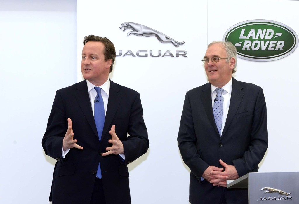 Cameron besichtigt künftiges JLR-Werk