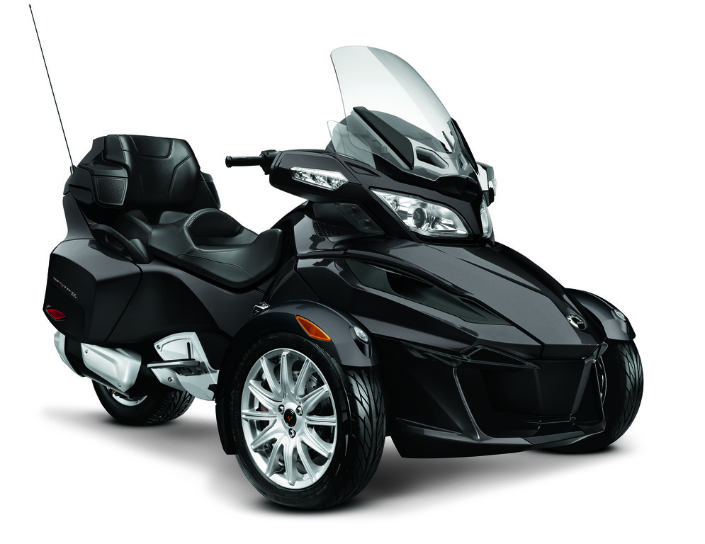 Can-Am Spyder RT bekommt dritten Zylinder