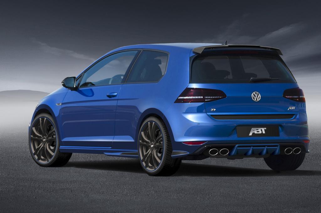 Dank einer Leistungssteigerung des Tuners Abt kommt der Golf R nun auf  272 kW/370 PS.