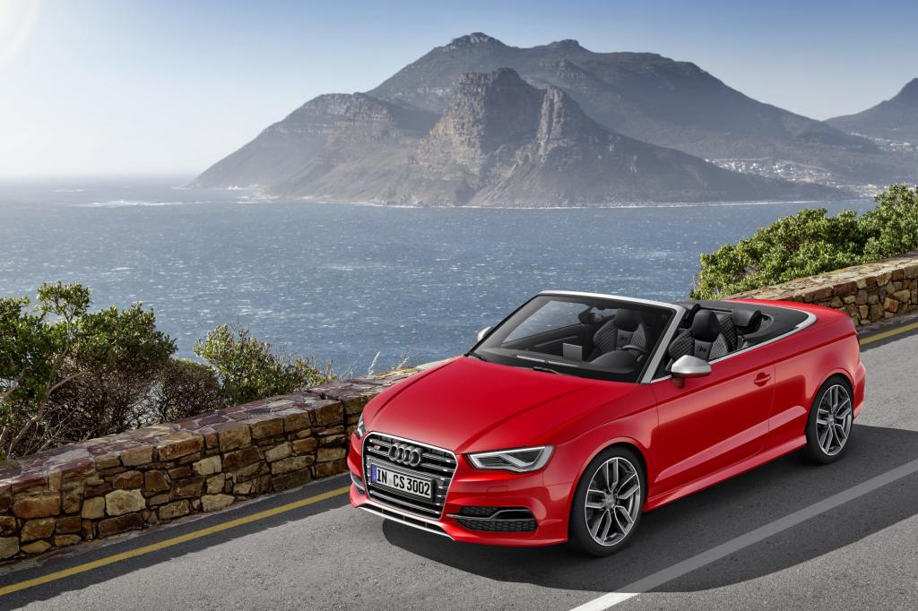 Das S3 Cabrio kommt auf 300 PS